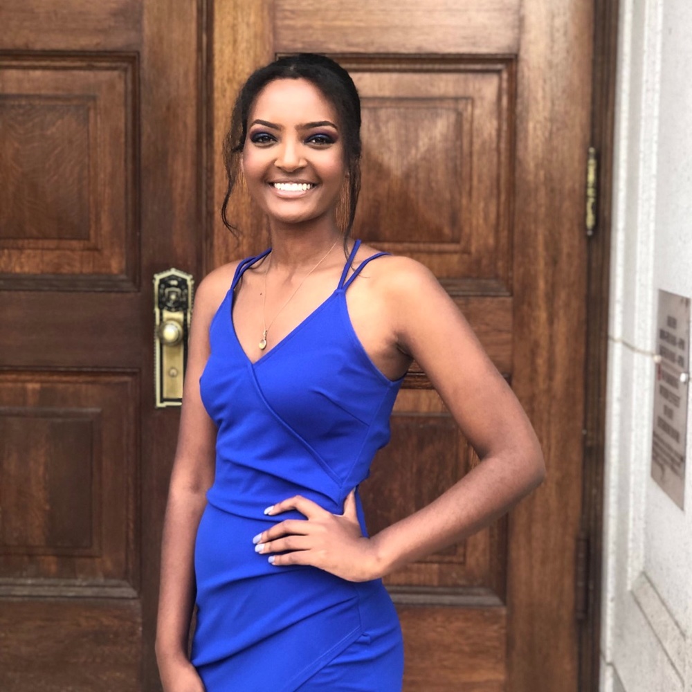 Royal Blue Dress